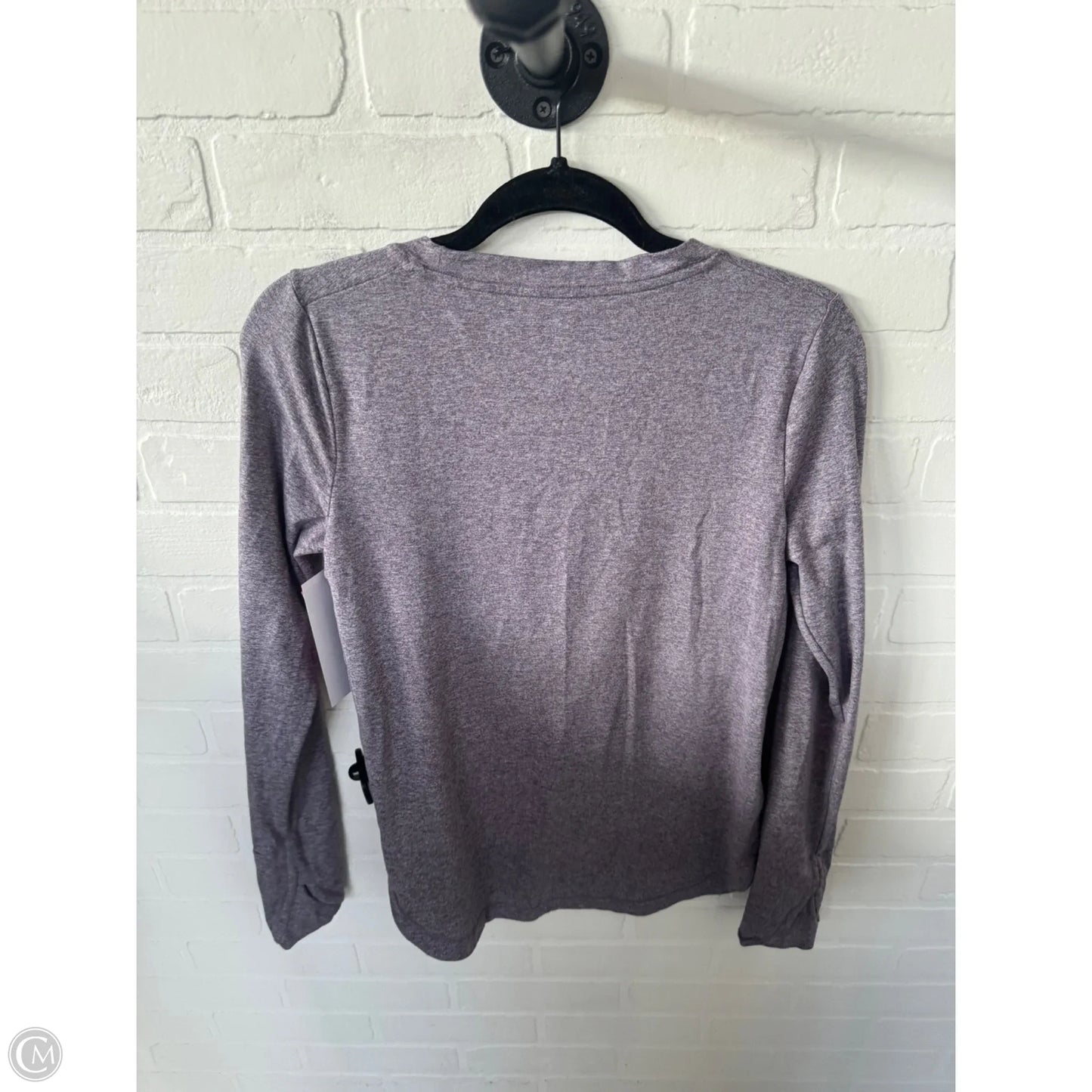 Athletic Top Long Sleeve Crewneck By Athleta In Purple, Size: Xs