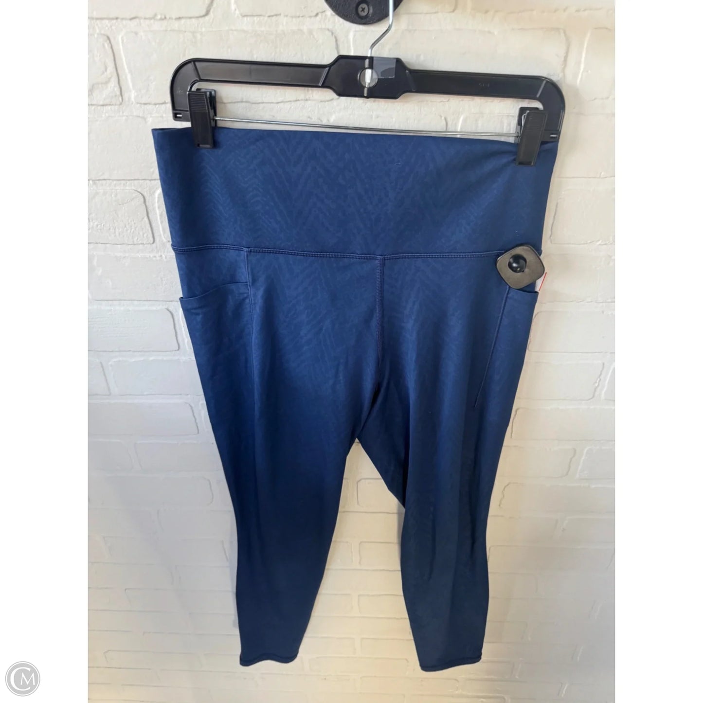 Athletic Leggings By Athleta In Blue, Size: 12