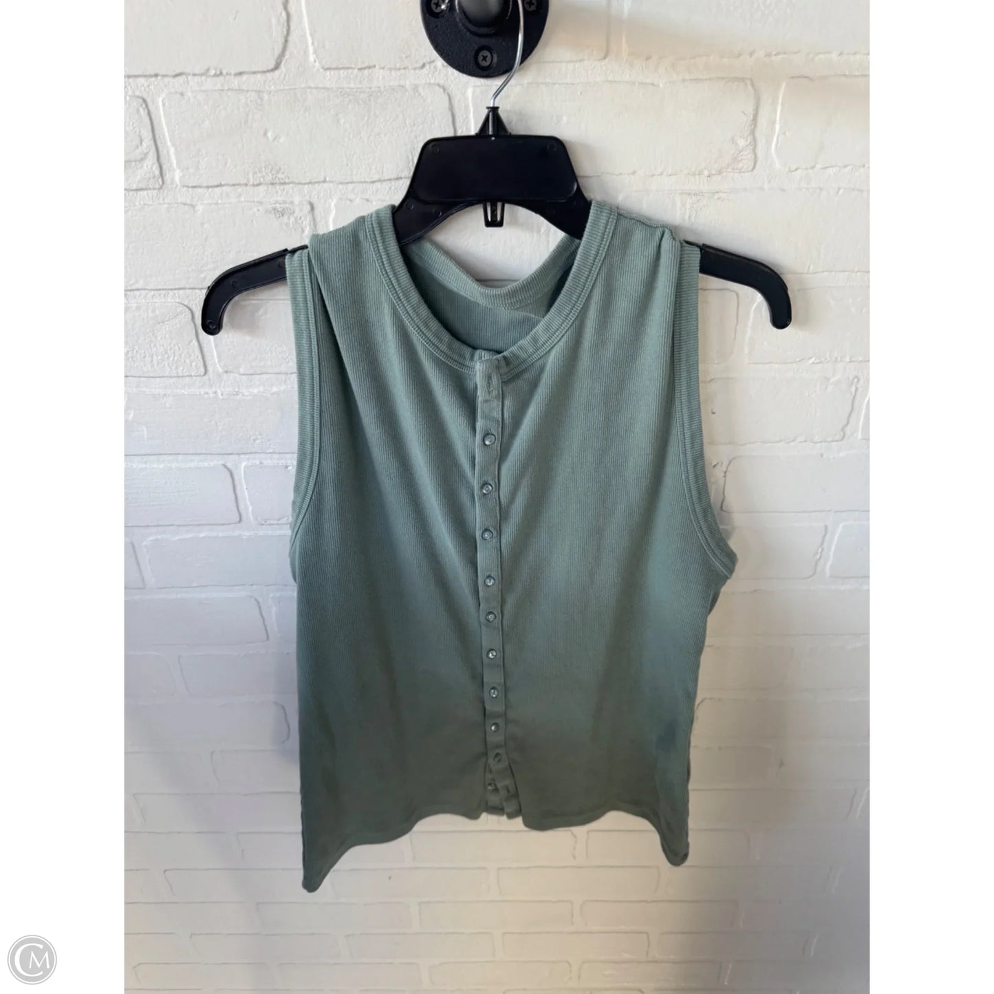 Tank Top By Abercrombie And Fitch In Green, Size: Xl