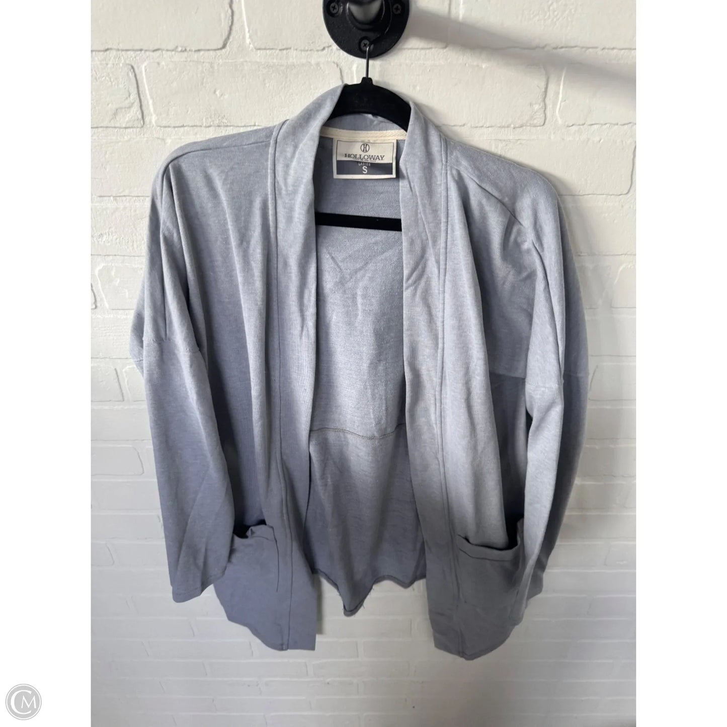 Cardigan By Clothes Mentor In Grey, Size: S