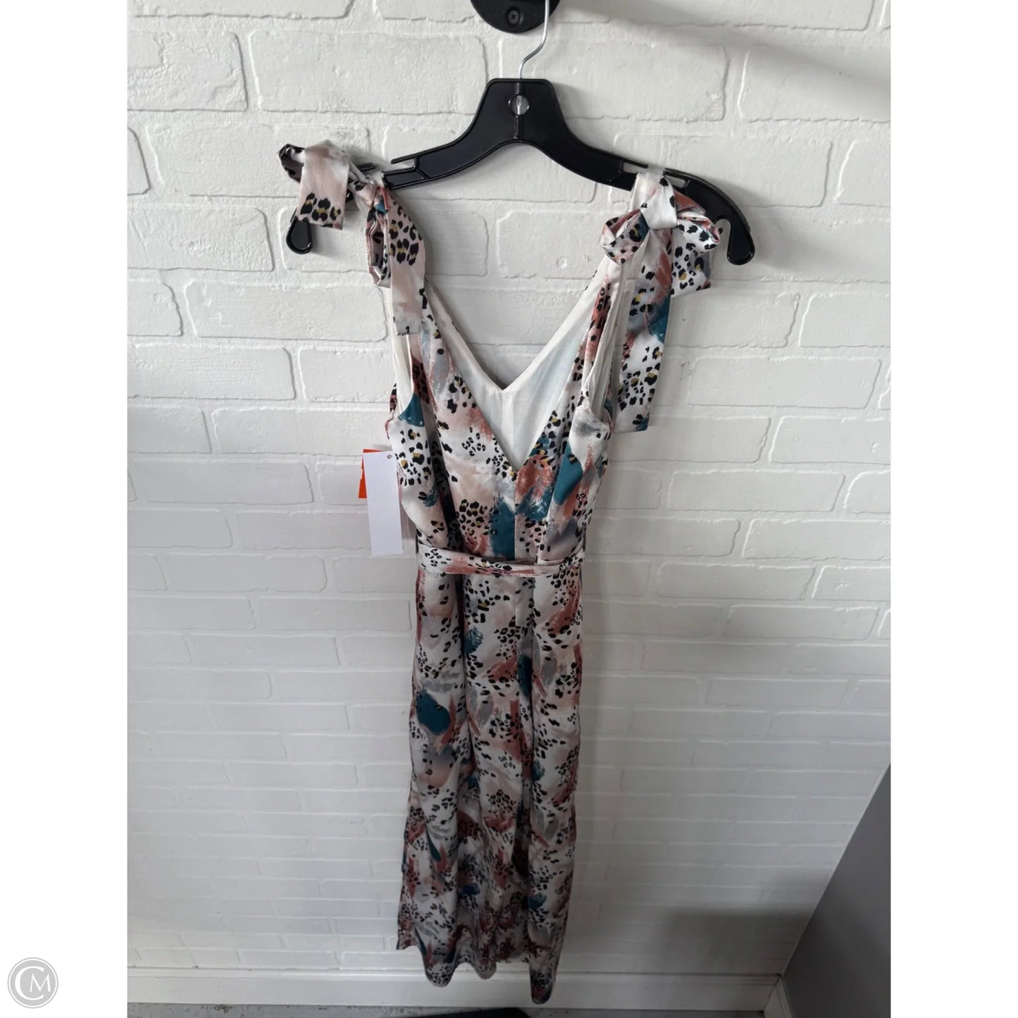 Jumpsuit By Fabrik In Brown & White, Size: Xs