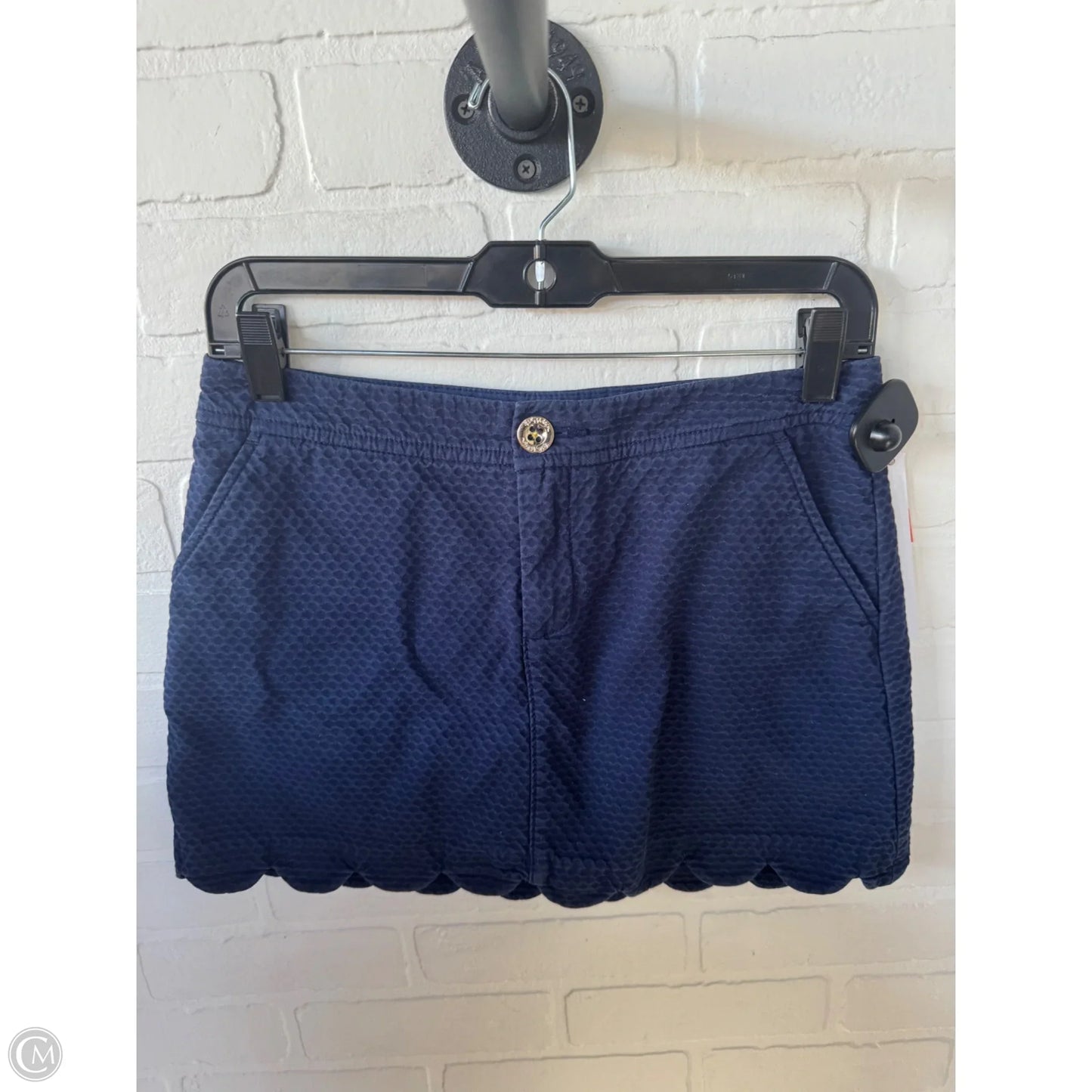 Skort Designer By Lilly Pulitzer In Navy, Size: 0