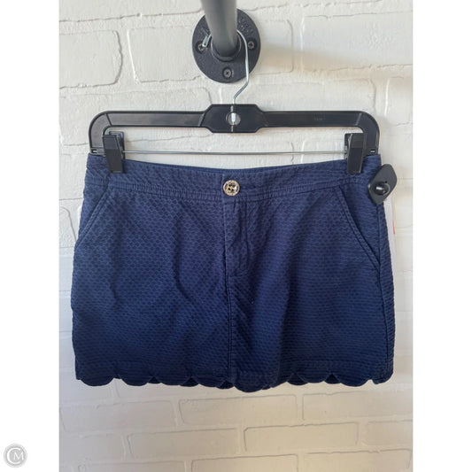 Skort Designer By Lilly Pulitzer In Navy, Size: 0