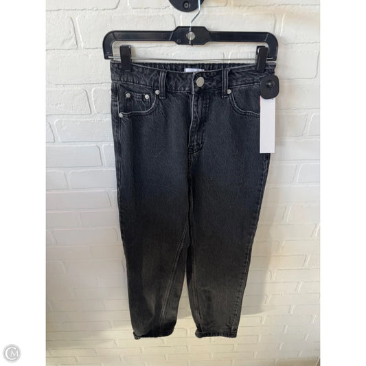 Jeans Straight By Superdown In Black Denim, Size: 0