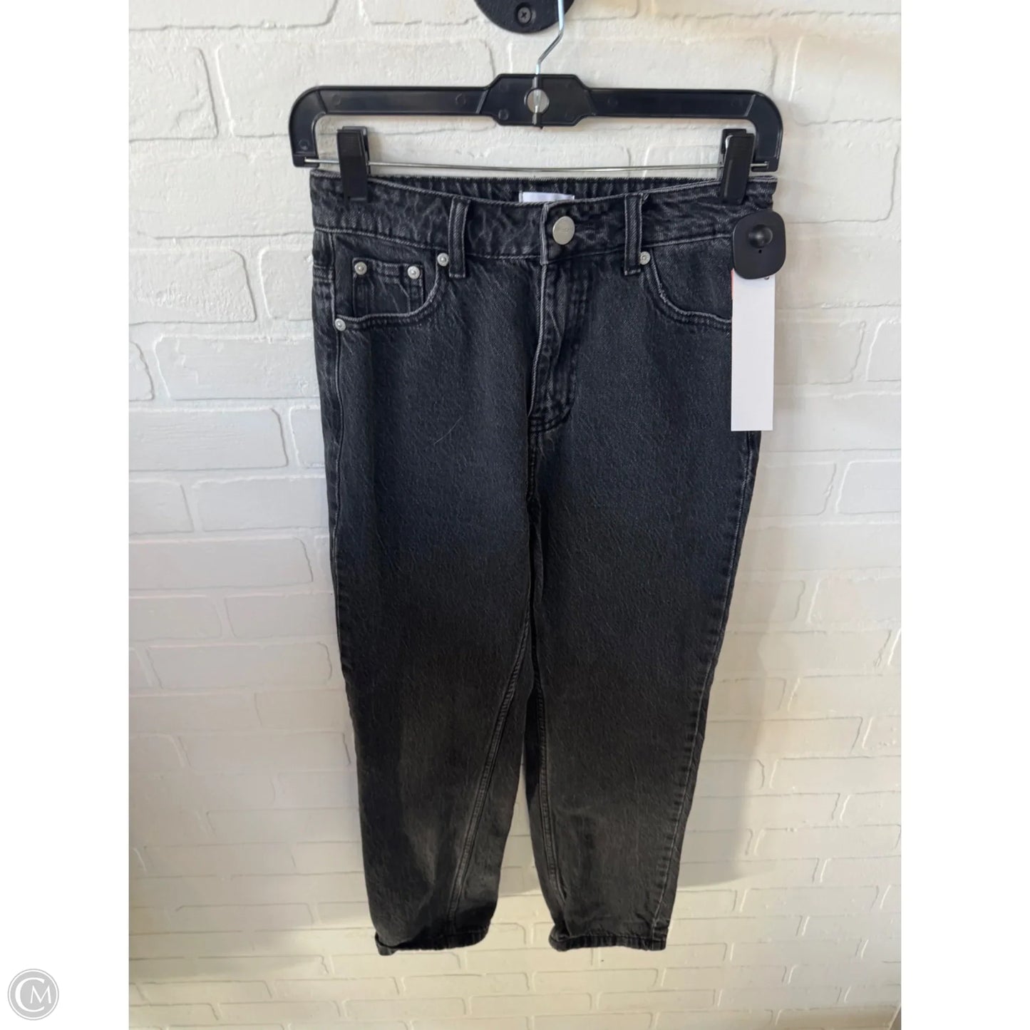 Jeans Straight By Superdown In Black Denim, Size: 0