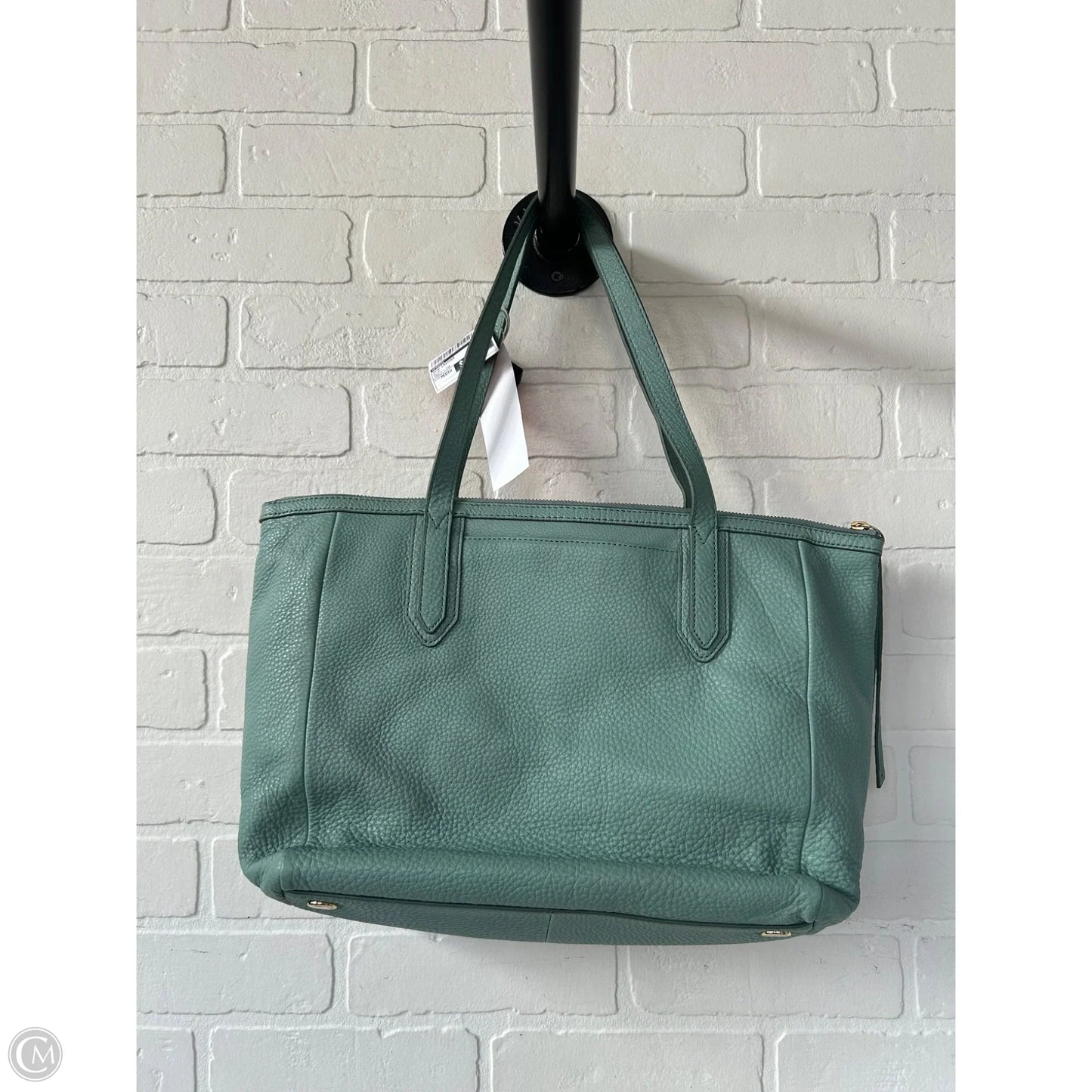 Tote Leather By Fossil, Size: Medium