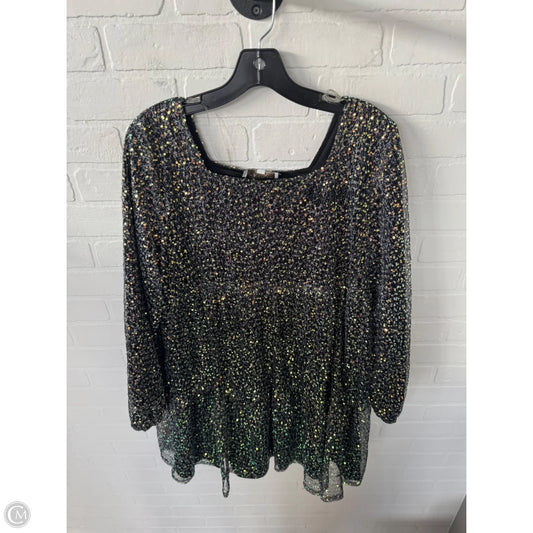 Dress Party Short By Hayden La In Black & Silver, Size: L