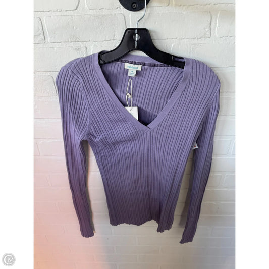 Top Long Sleeve By Sundance In Blue, Size: M