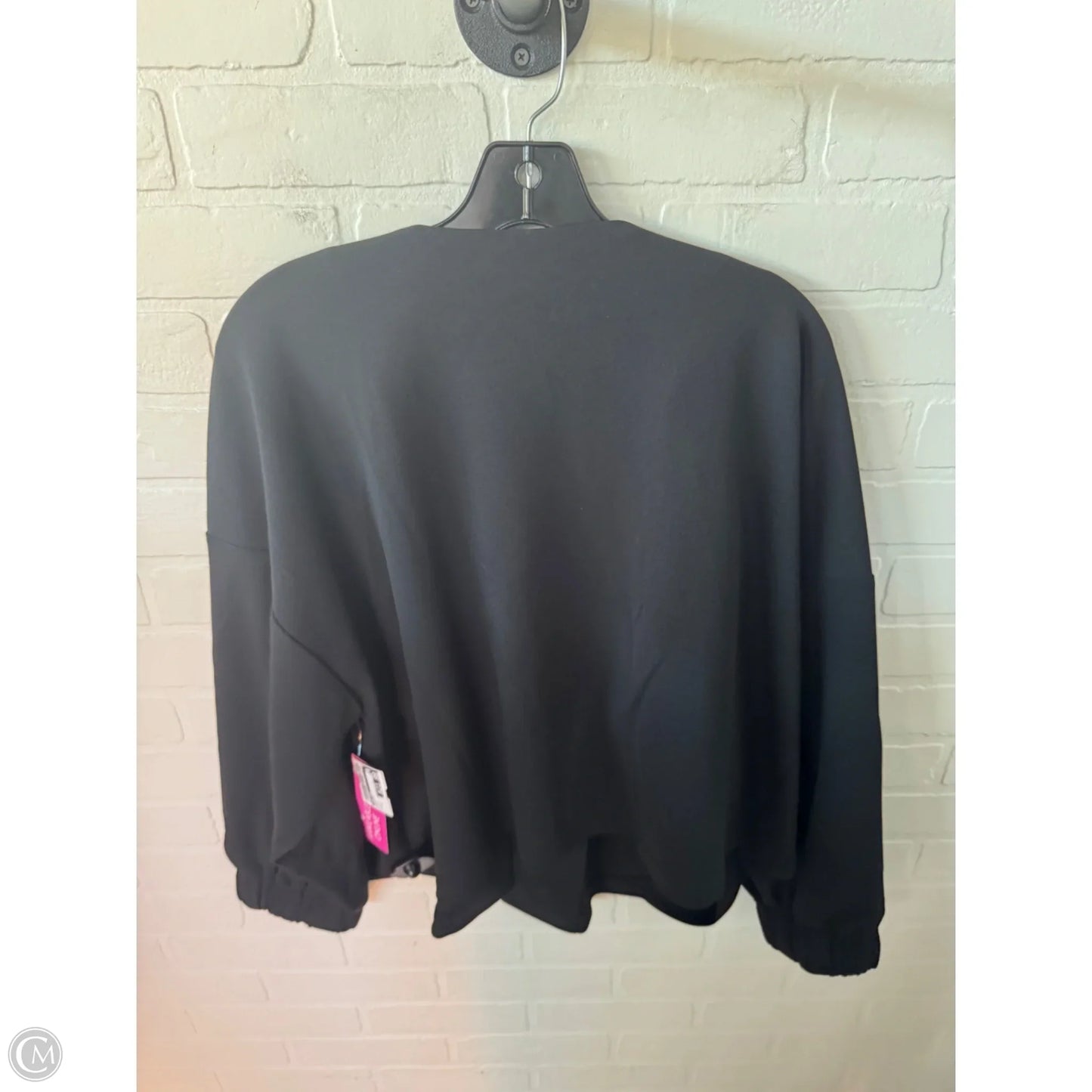 Cardigan By Ming Wang In Black, Size: 1x