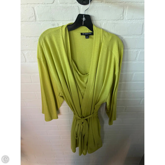 Pajamas 2pc By Inc In Green, Size: Xxl