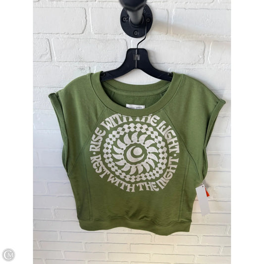 Top Sleeveless By Pilcro In Green, Size: M