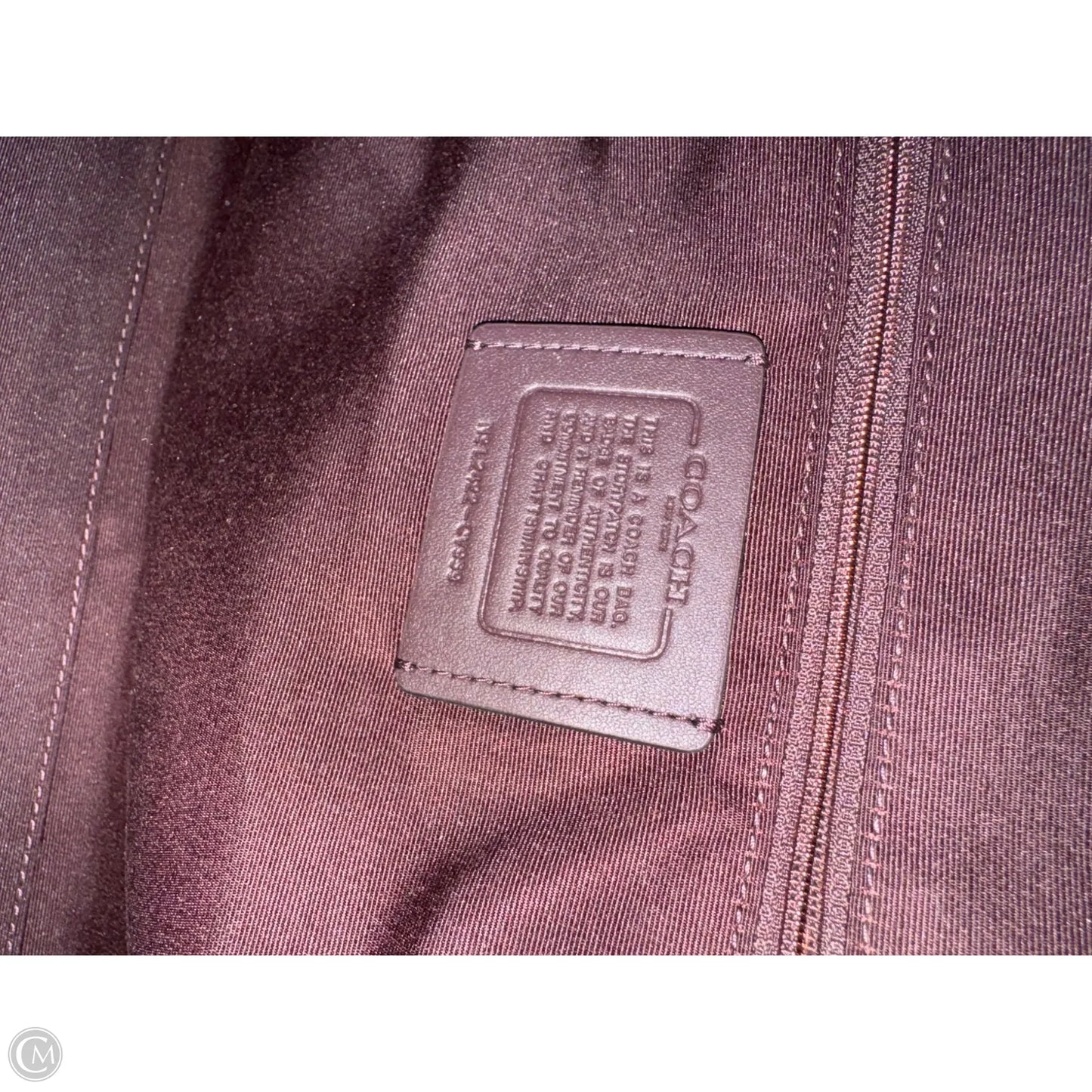 Handbag Designer By Coach, Size: Large