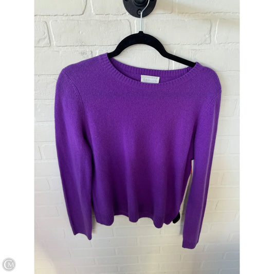 Sweater Cashmere By Caslon In Purple, Size: M
