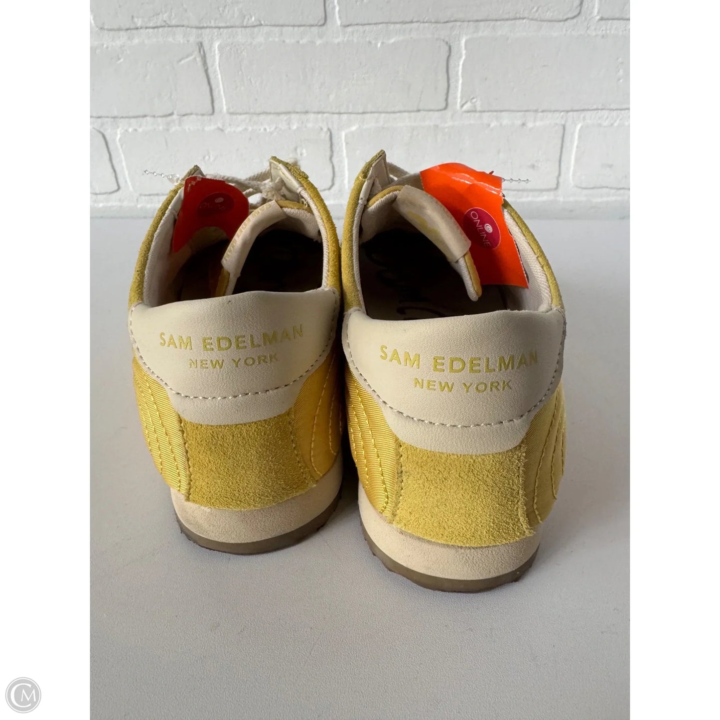 Shoes Sneakers By Sam Edelman In Yellow, Size: 8