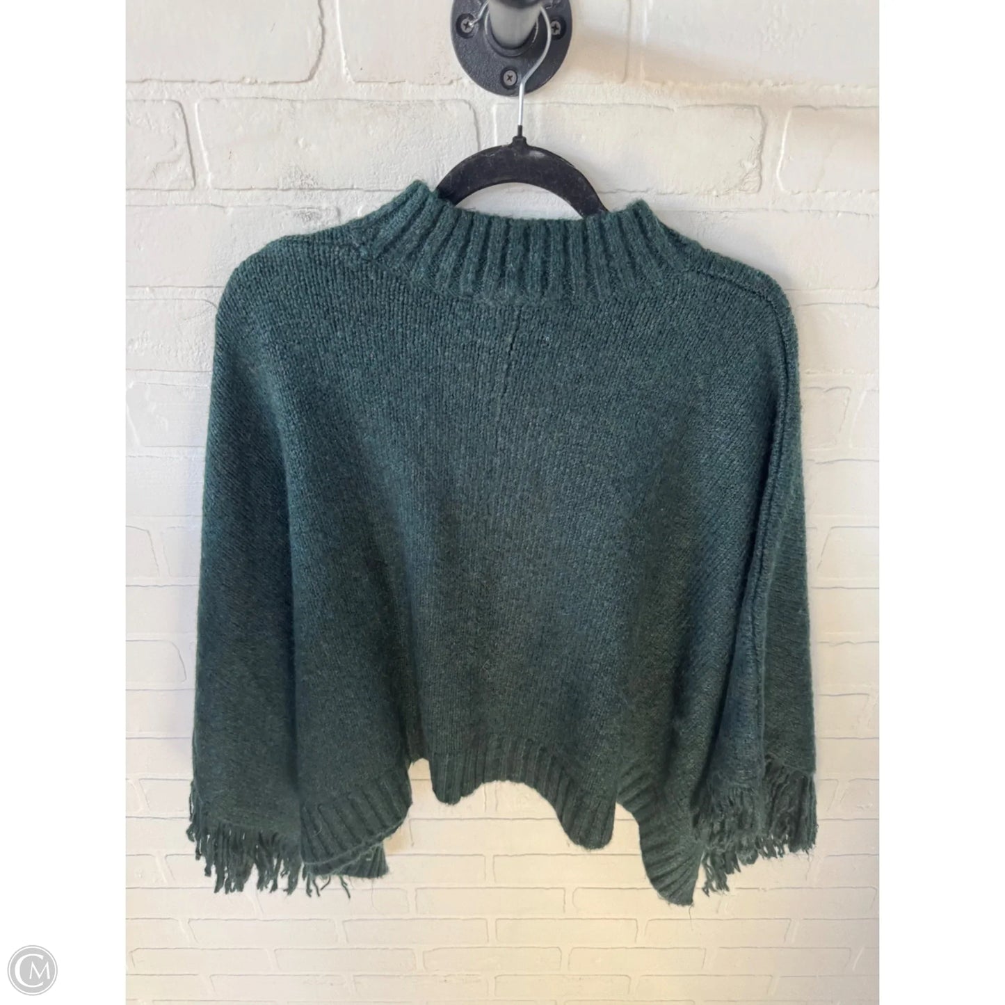 Poncho By Zara In Green, Size: M