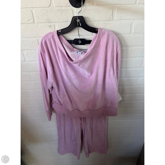 Lounge Set Pants By Joy Lab In Pink, Size: S