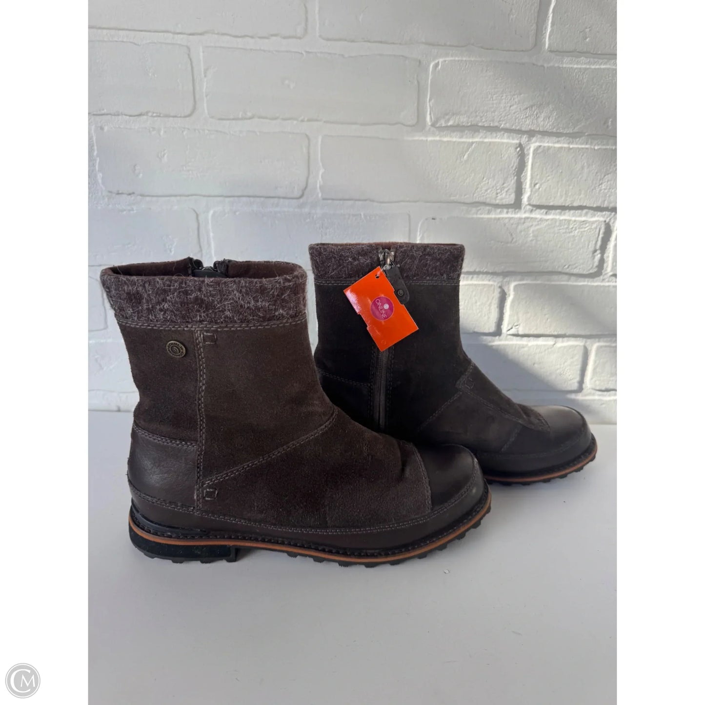 Boots Mid-calf Flats By The North Face In Brown, Size: 8