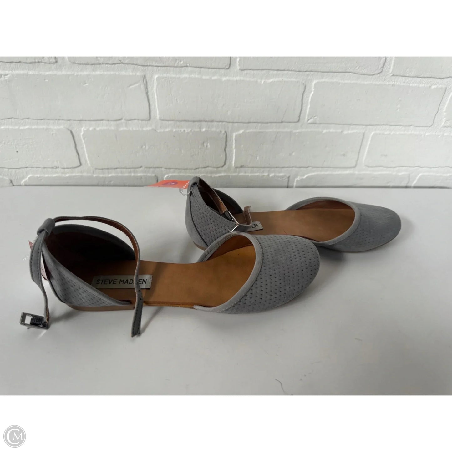 Shoes Flats By Steve Madden In Grey, Size: 7.5