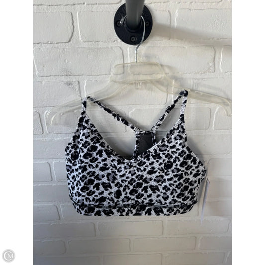 Athletic Bra By Zyia In Black & White, Size: Xl