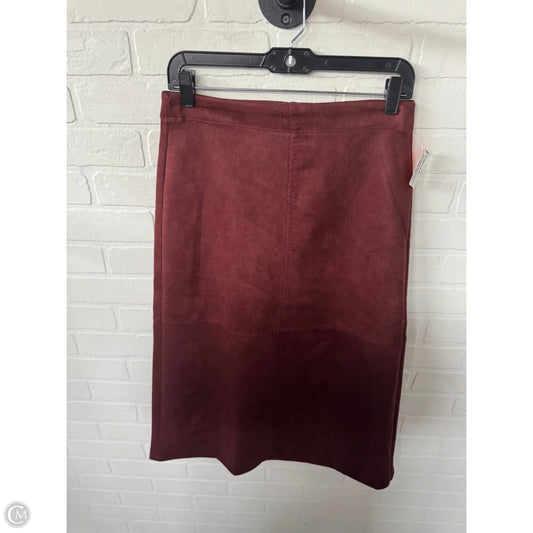 Skirt Midi By Max Studio In Brown, Size: 0