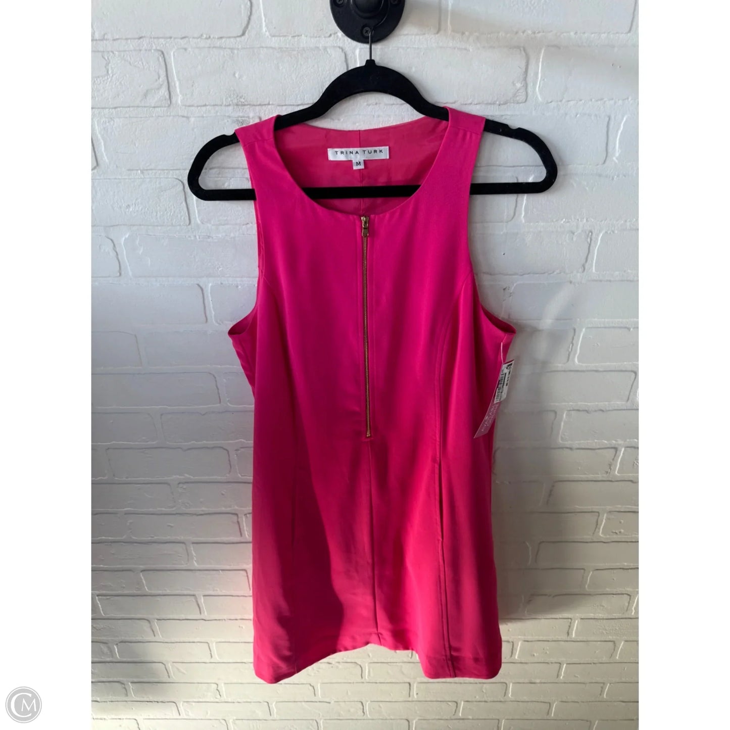 Dress Party Midi By Trina Turk In Pink, Size: M