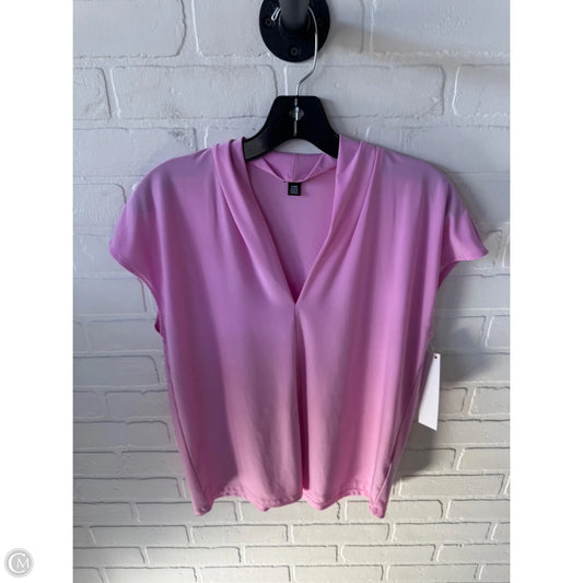 Top Short Sleeve By Buffalo David Bitton In Pink, Size: S