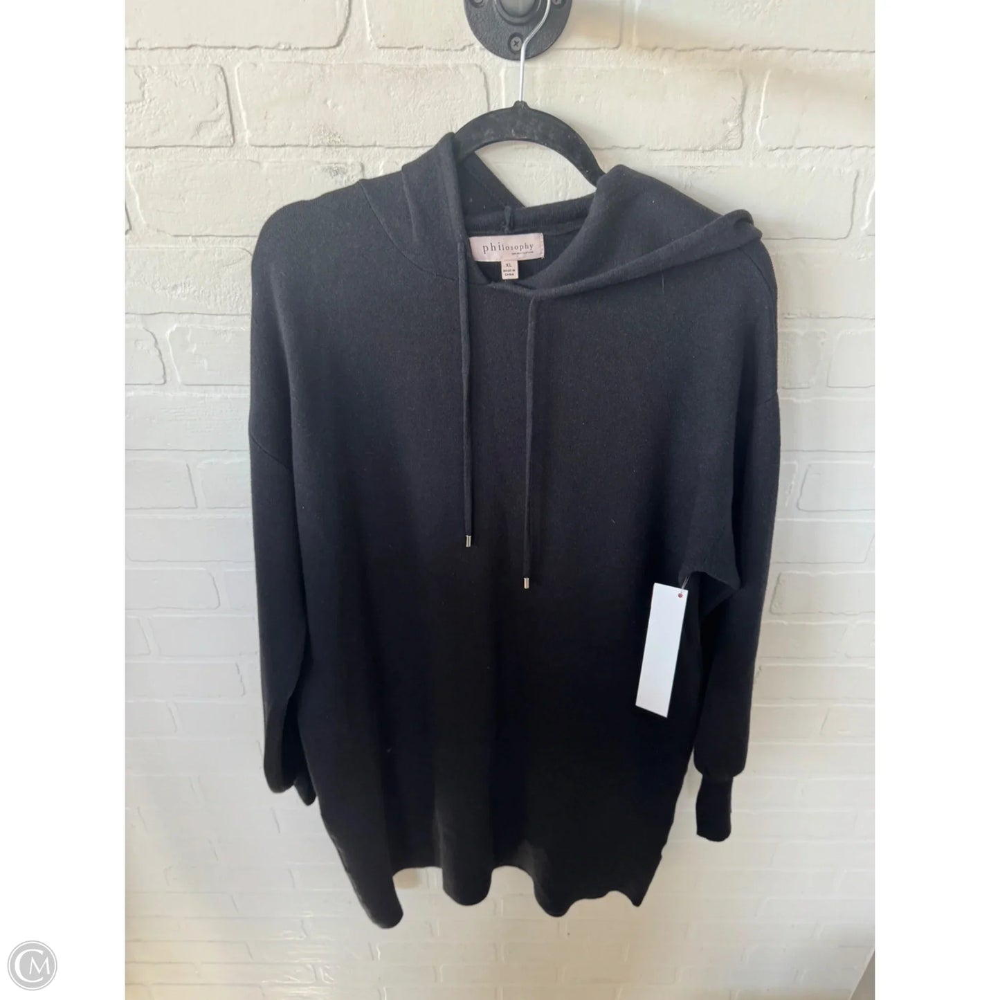 Dress Sweater By Philosophy In Black, Size: Xl