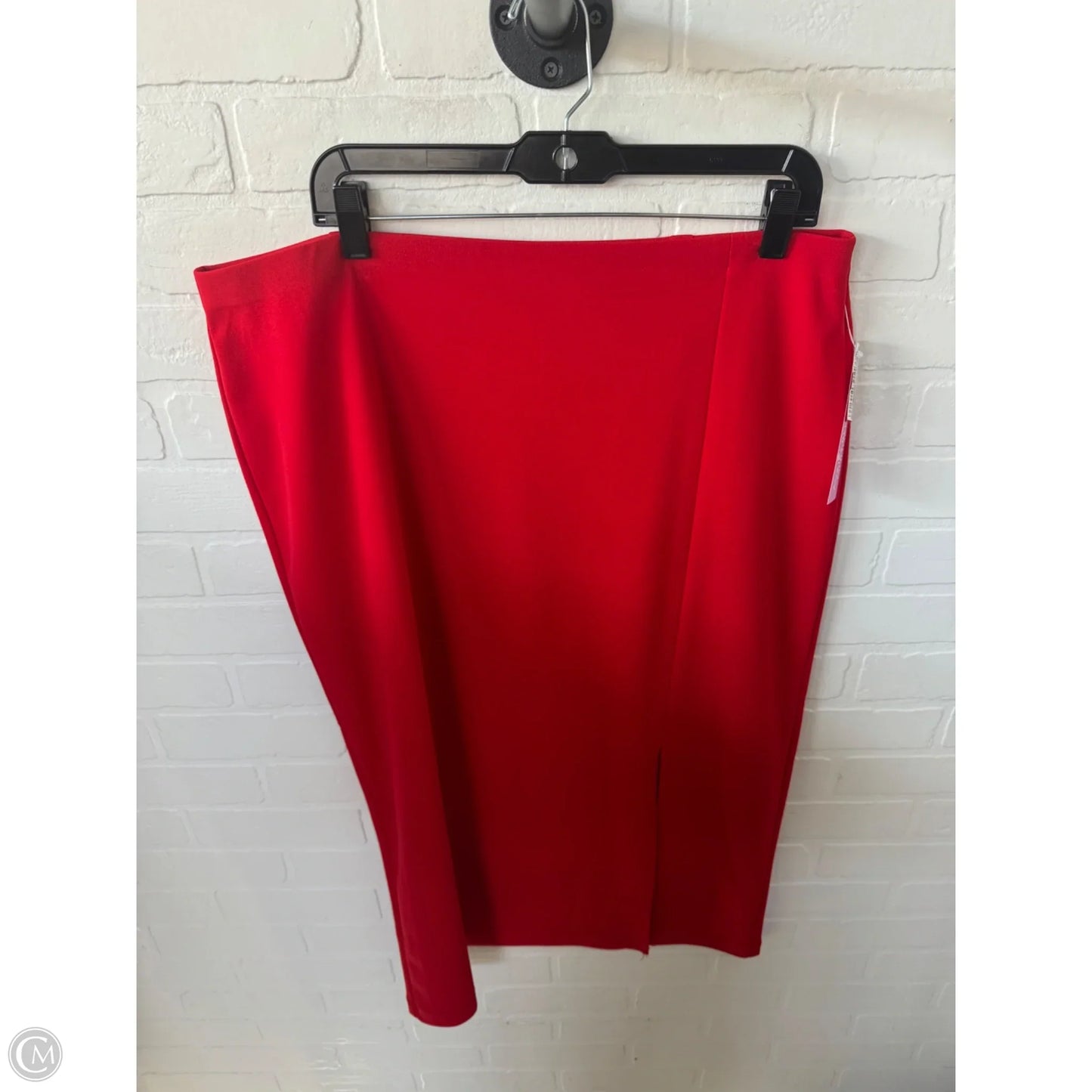 Skirt Midi By Nycc In Red, Size: 16