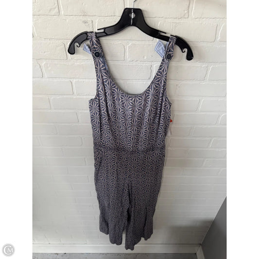 Jumpsuit By Elevenses In Blue & Cream, Size: S
