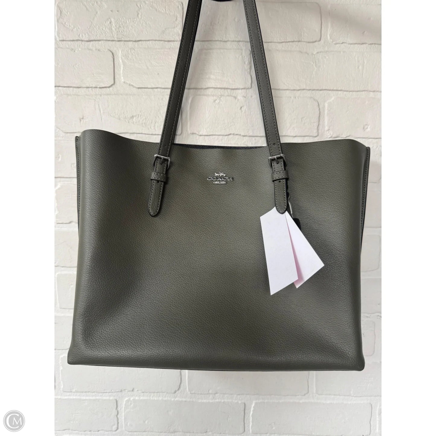 Tote Designer By Coach, Size: Large