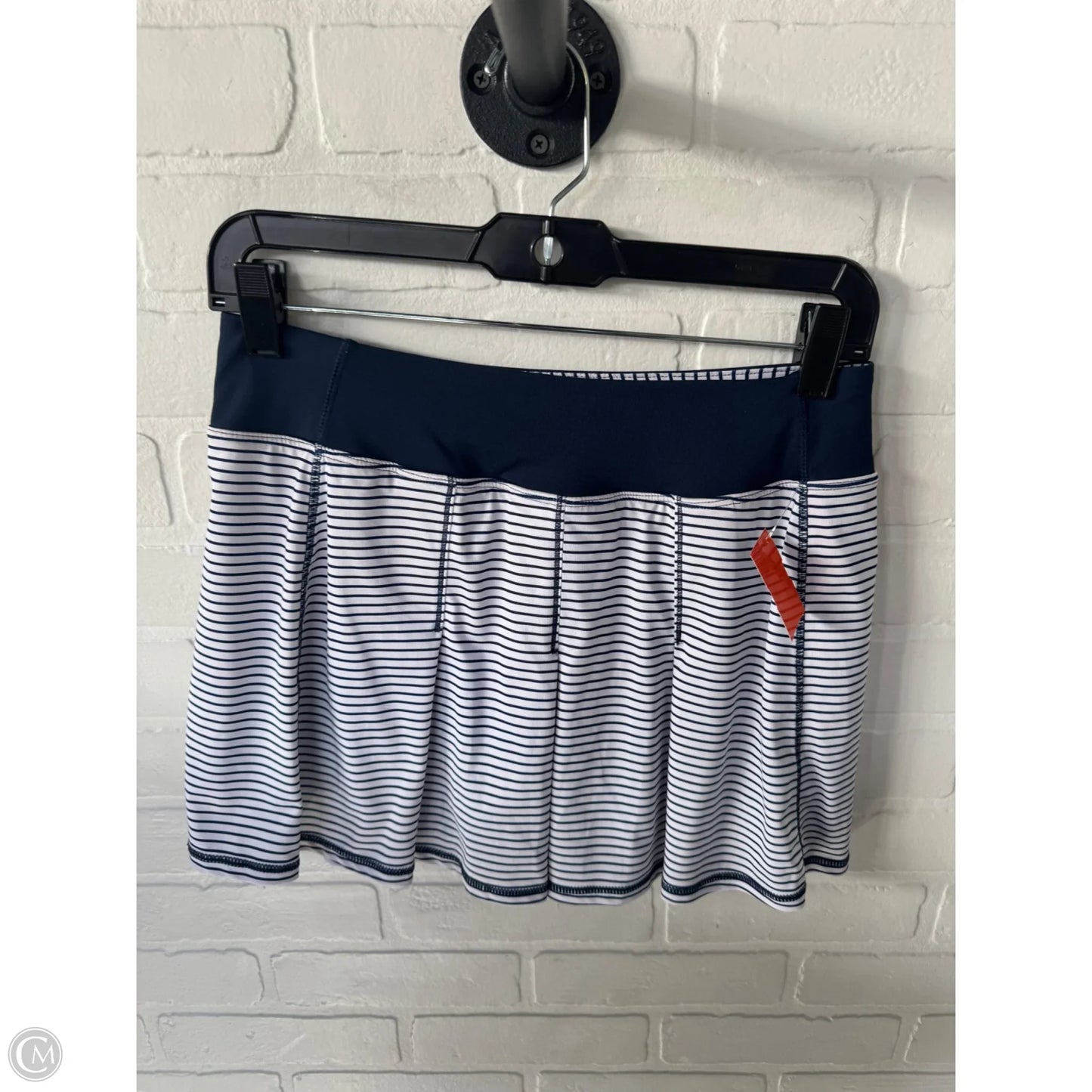 Athletic Skort By Kyodan In Blue & White, Size: 4