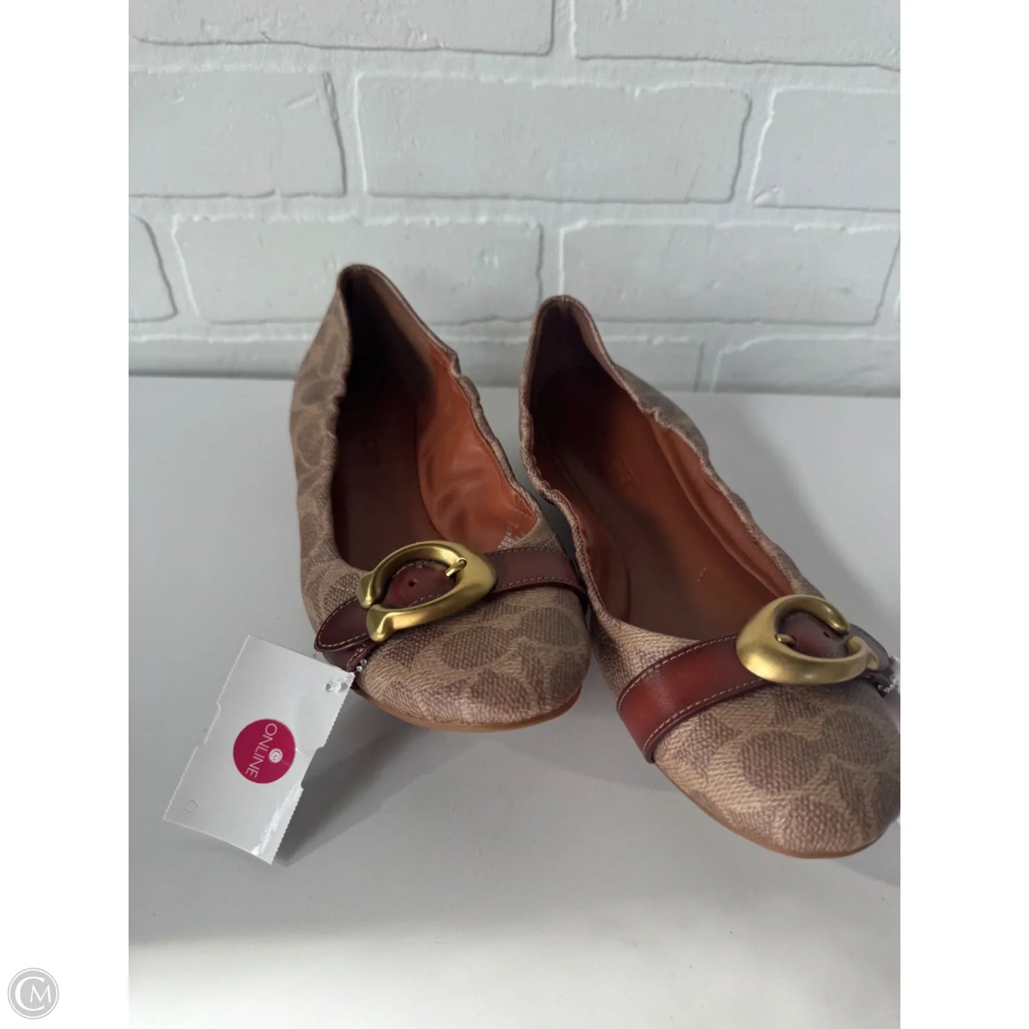 Shoes Designer By Coach In Brown, Size: 8