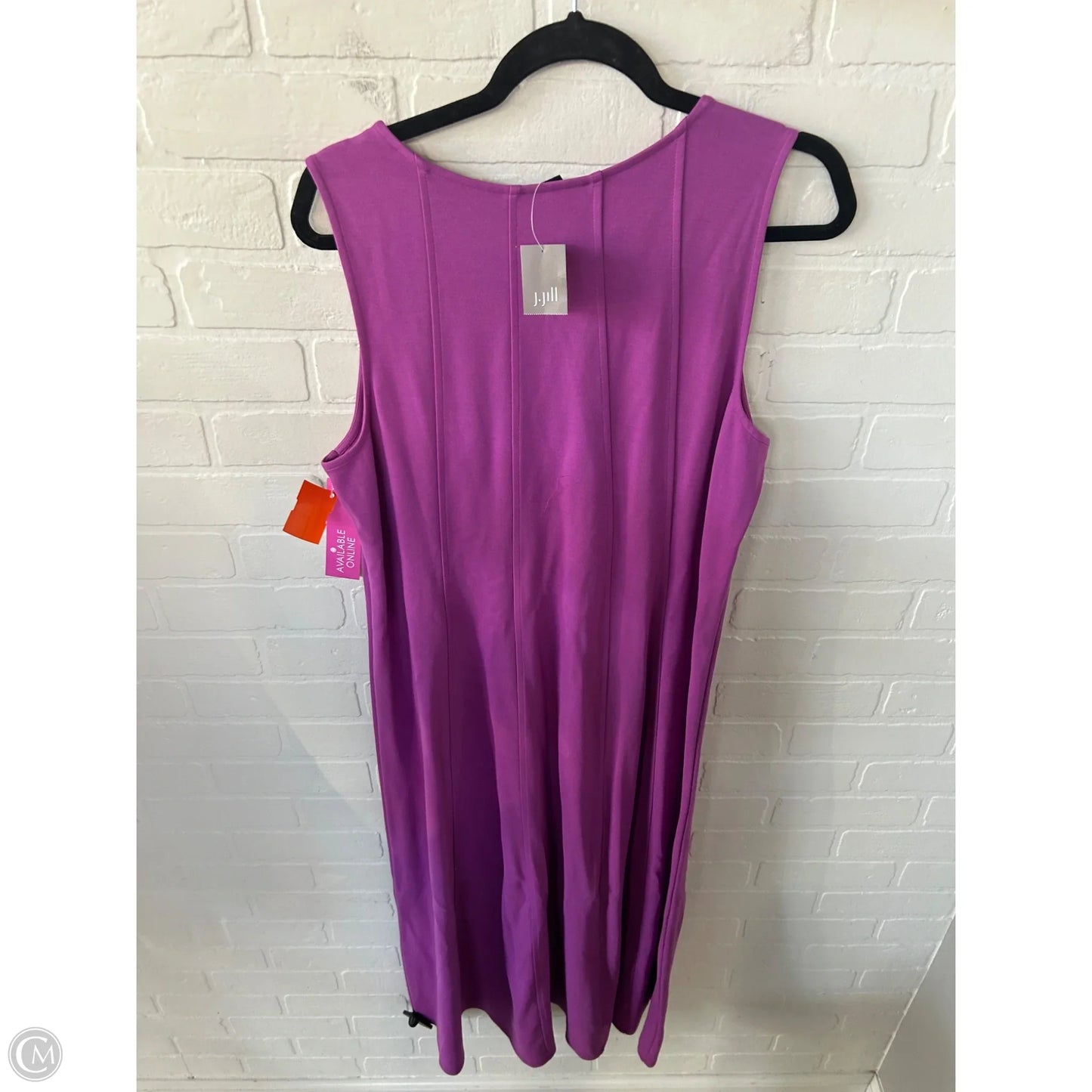 Dress Casual Maxi By J. Jill In Purple, Size: L