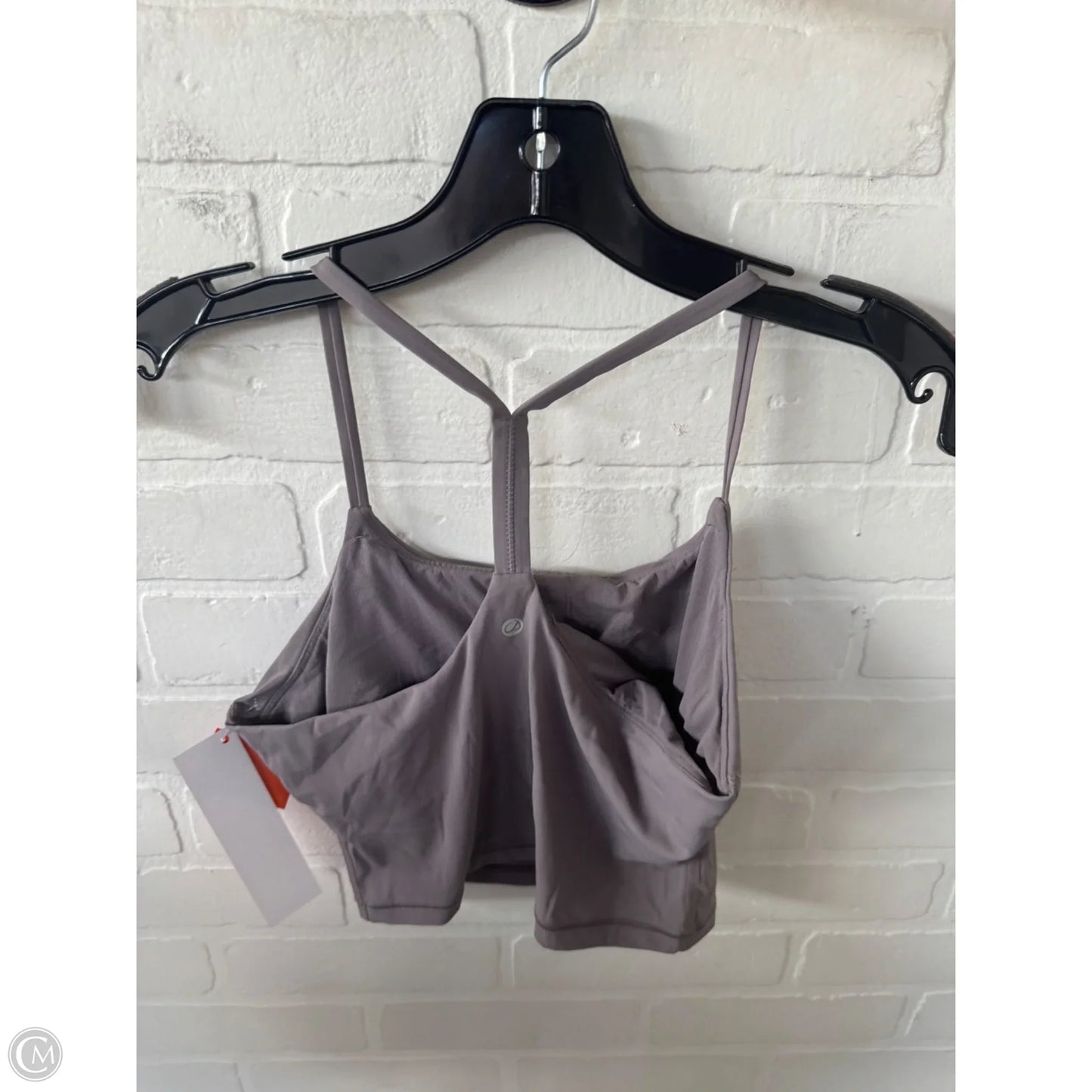 Athletic Bra By Crz Yoga In Grey, Size: S