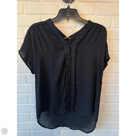 Top Short Sleeve By Express In Black, Size: S