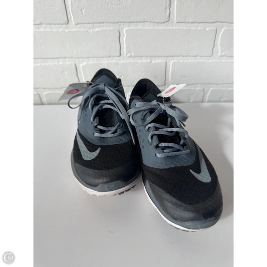 Shoes Athletic By Nike In Black & Grey, Size: 6