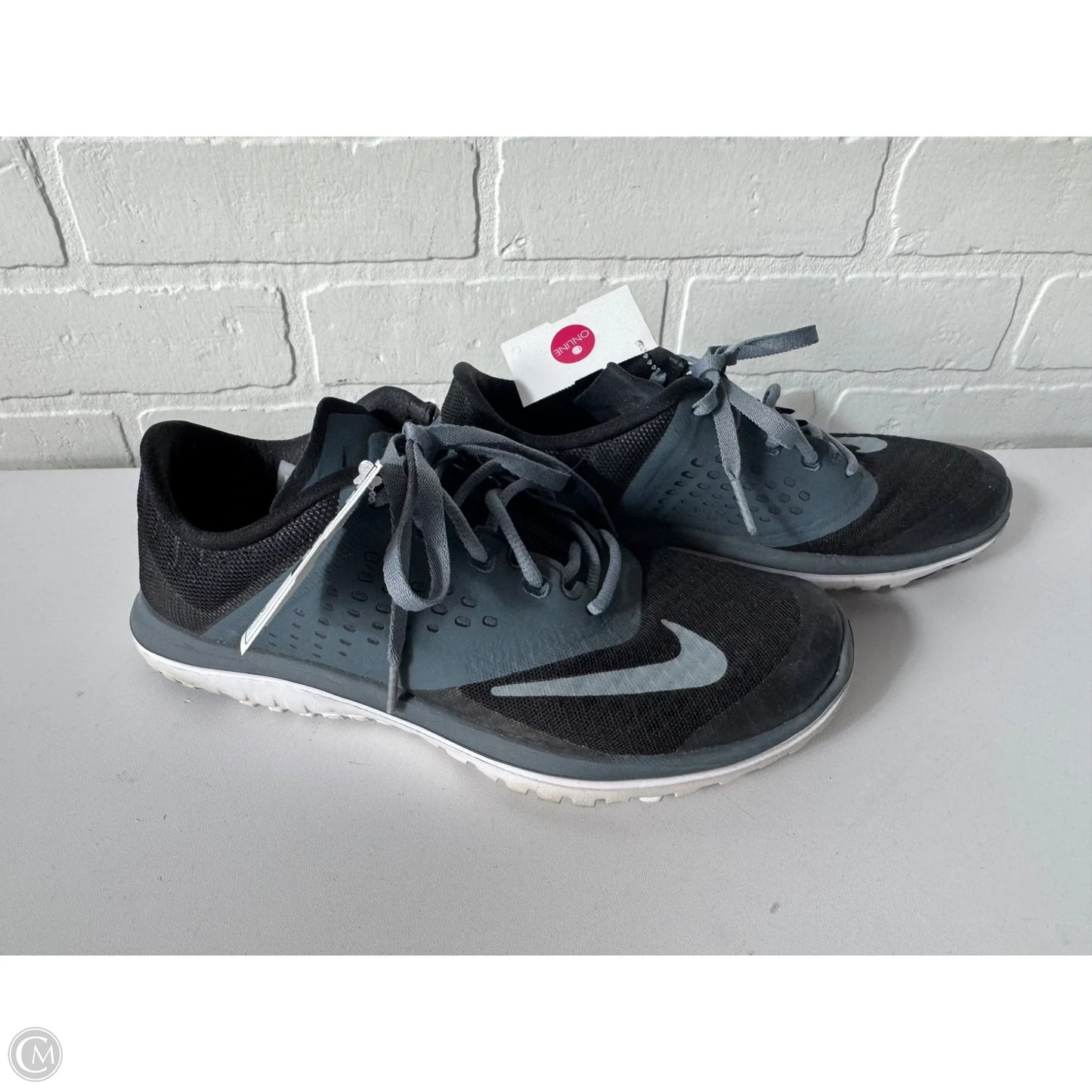 Shoes Athletic By Nike In Black & Grey, Size: 6