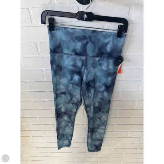 Athletic Leggings By Athleta In Blue, Size: 4