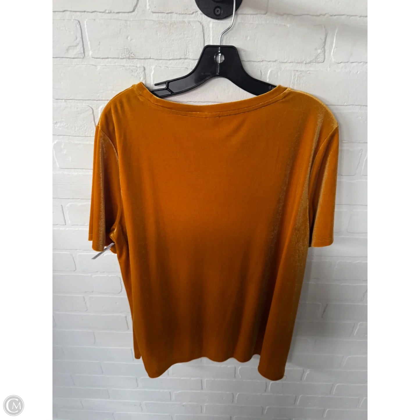 Top Short Sleeve By Old Navy In Yellow, Size: Xl
