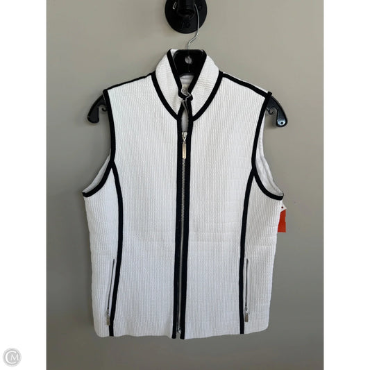 Vest Other By Clothes Mentor In Black & White, Size: S
