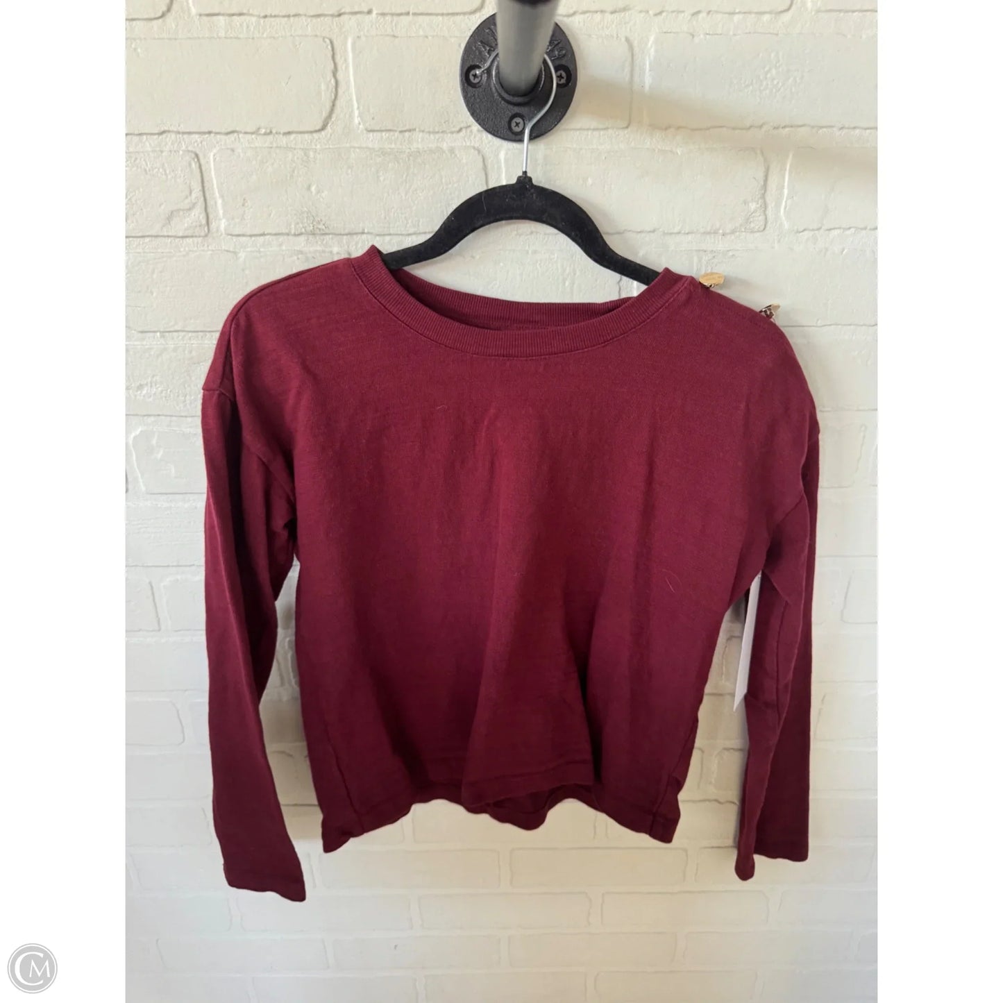 Top Long Sleeve By Loft In Red, Size: Xs