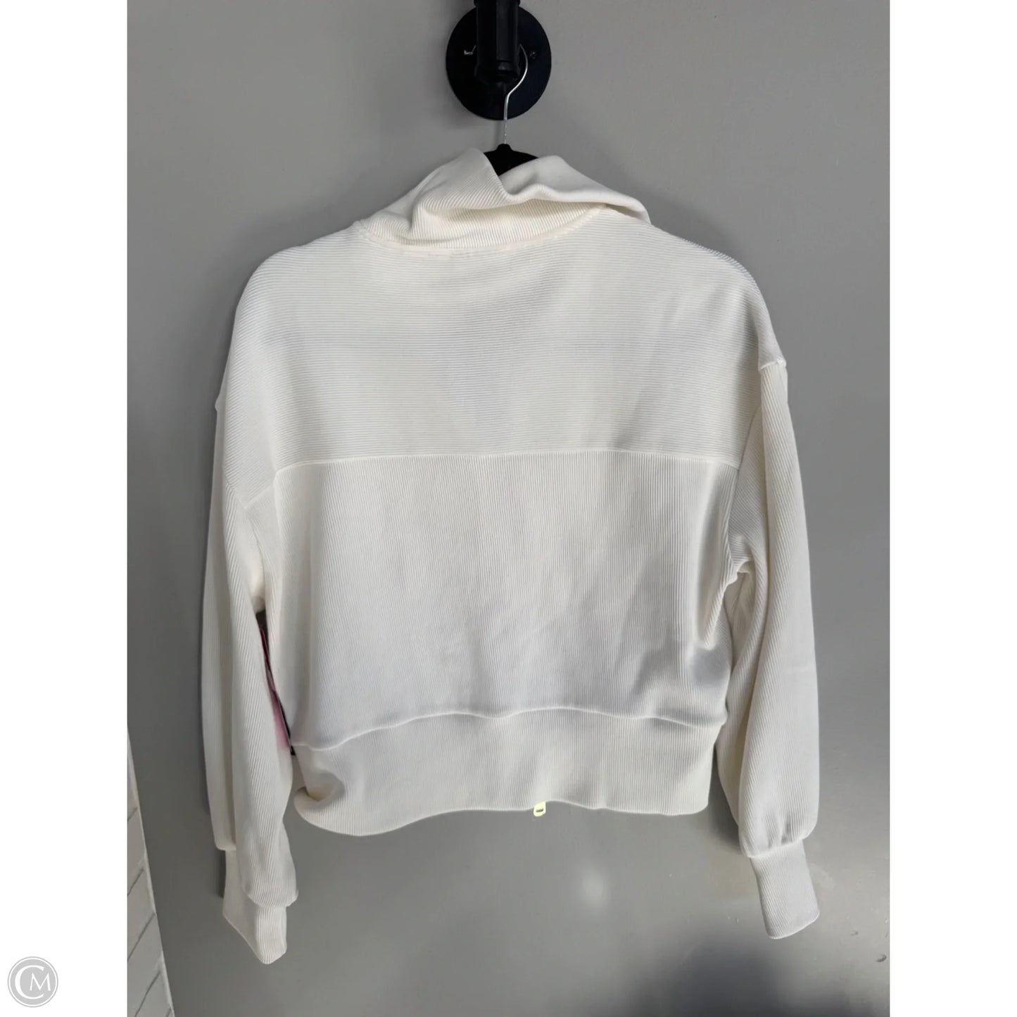 Athletic Jacket By Varley In Cream, Size: S