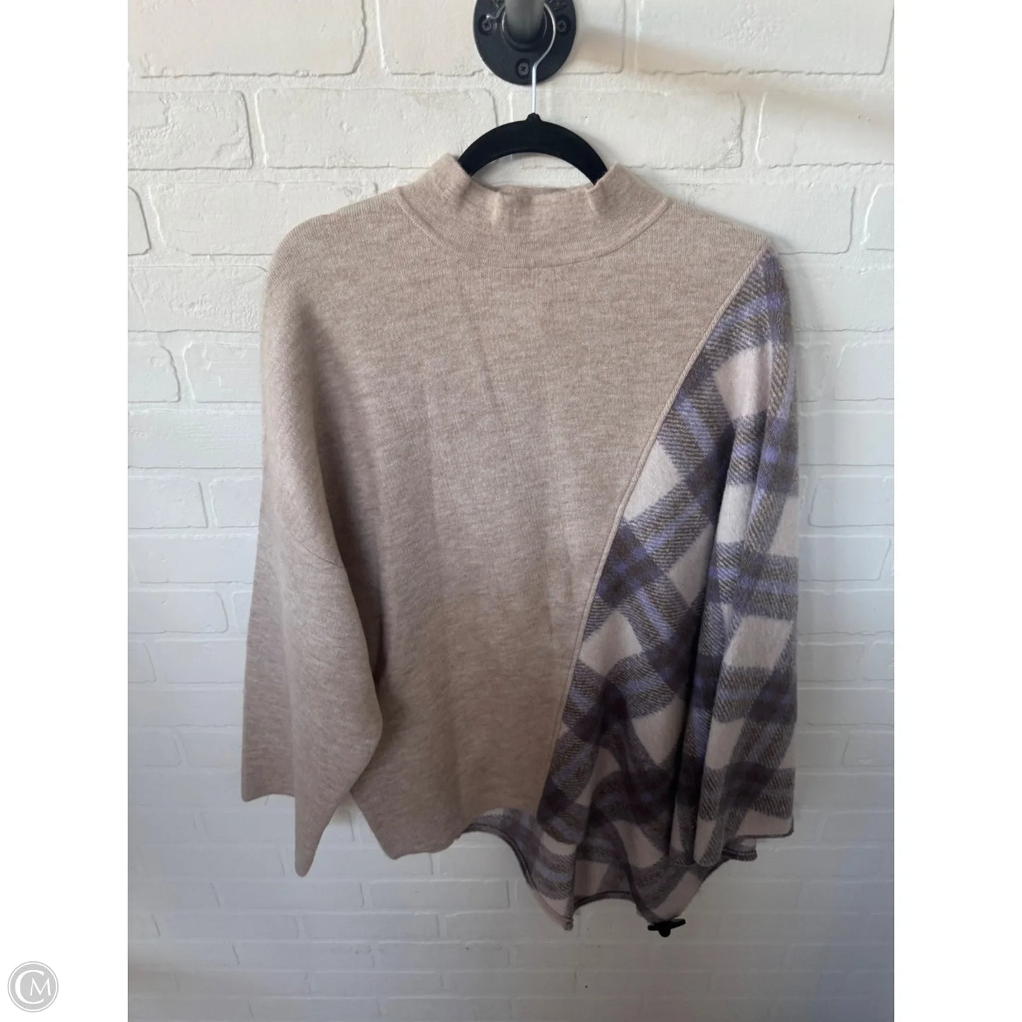 Sweater By Anthropologie In Tan, Size: Osfm