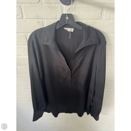 Top Long Sleeve By Entro In Black, Size: M