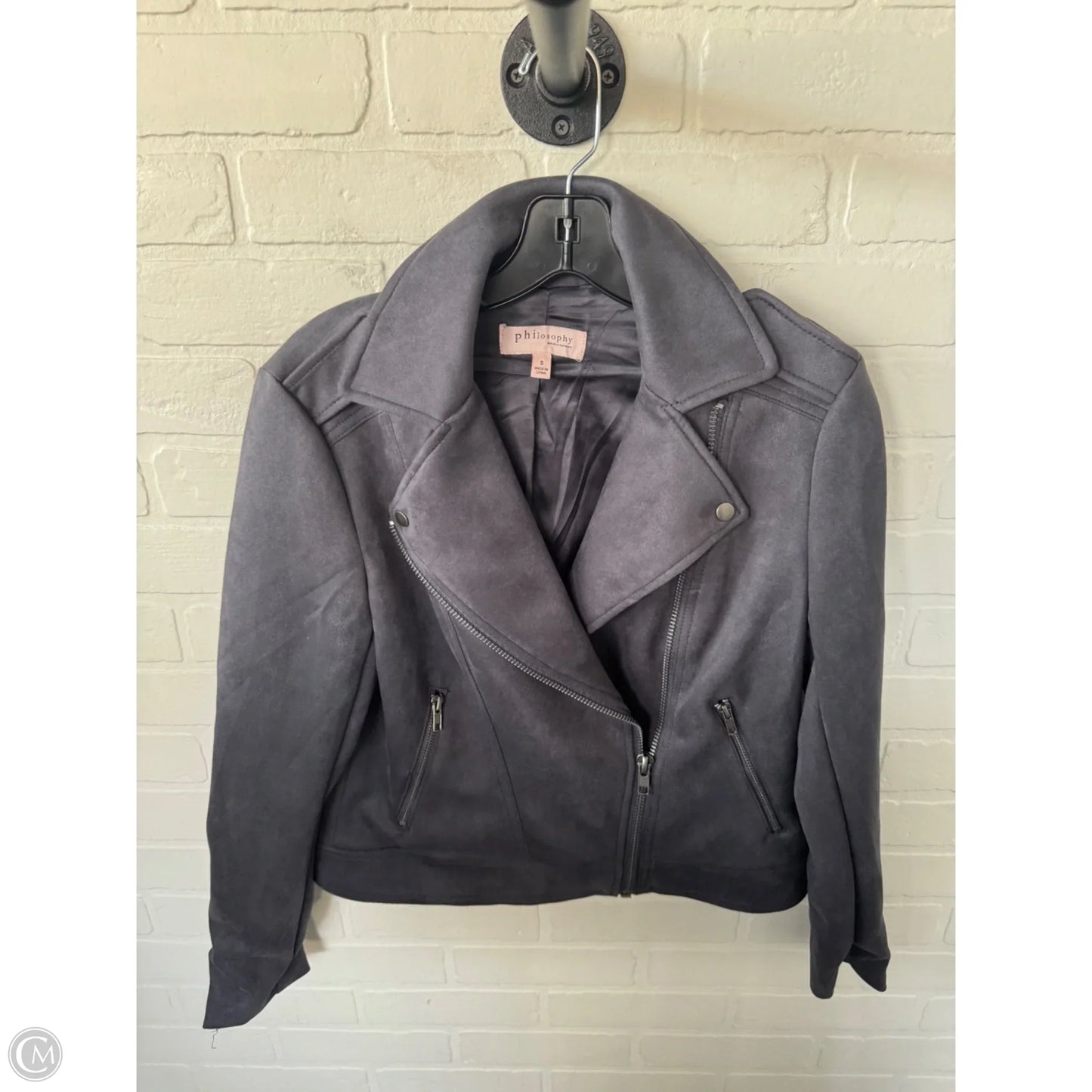 Jacket Other By Philosophy In Grey, Size: S