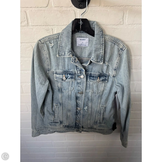 Jacket Denim By Old Navy In Blue Denim, Size: M