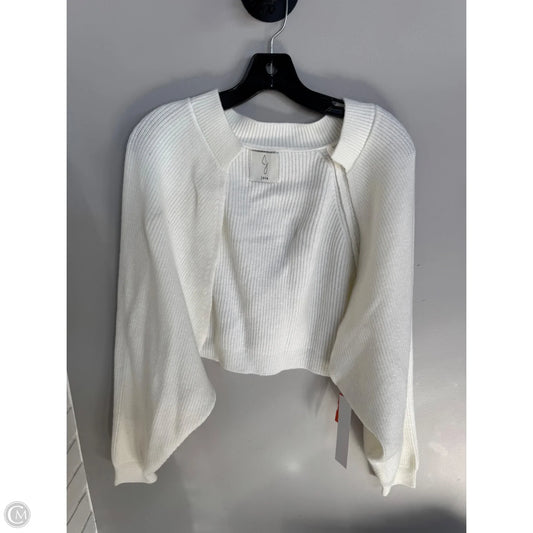 Sweater Cardigan By Joie In Cream, Size: S