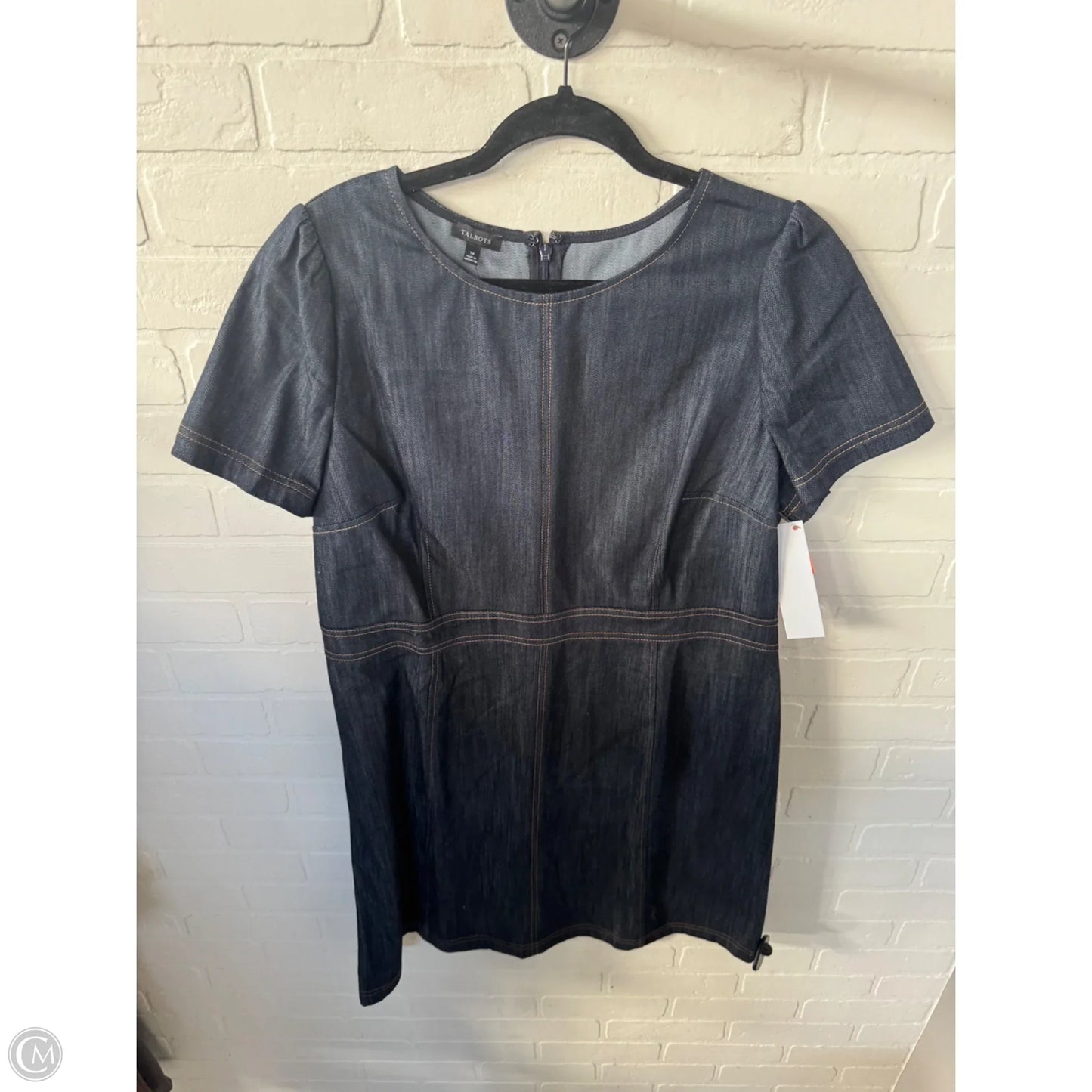 Dress Work By Talbots In Blue, Size: Xl