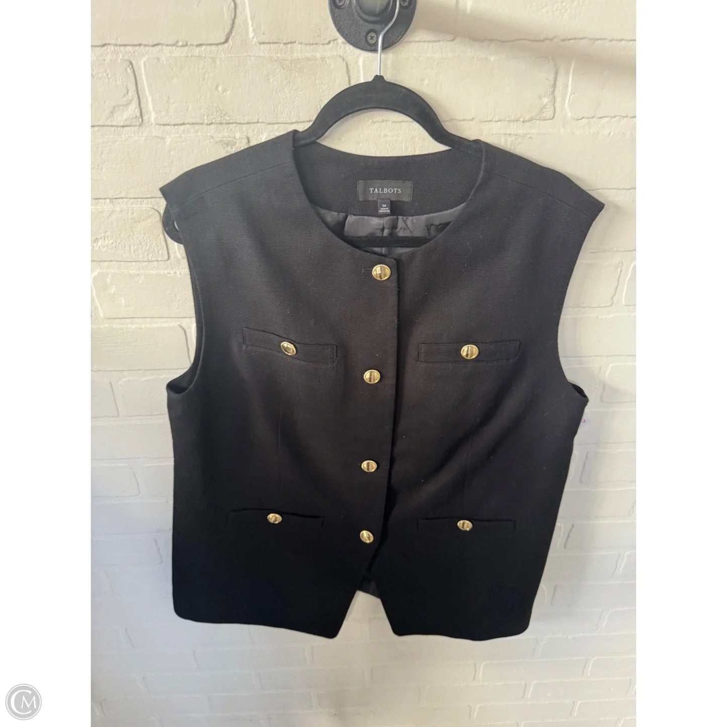 Blazer By Talbots In Black, Size: Xl