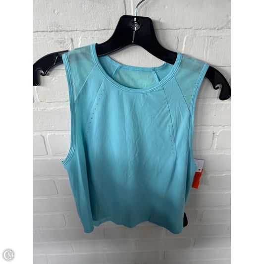 Athletic Tank Top By Lululemon In Blue, Size: S